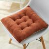 Extra Thick Fluffy Velvet Cushion Pad for Long Sitting - Large Round Chair or Floor Mat