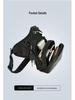 Waterproof Motorcycle Leg and Waist Bag - Tactical Crossbody & Chest Bag for Men's Touring and Riding.