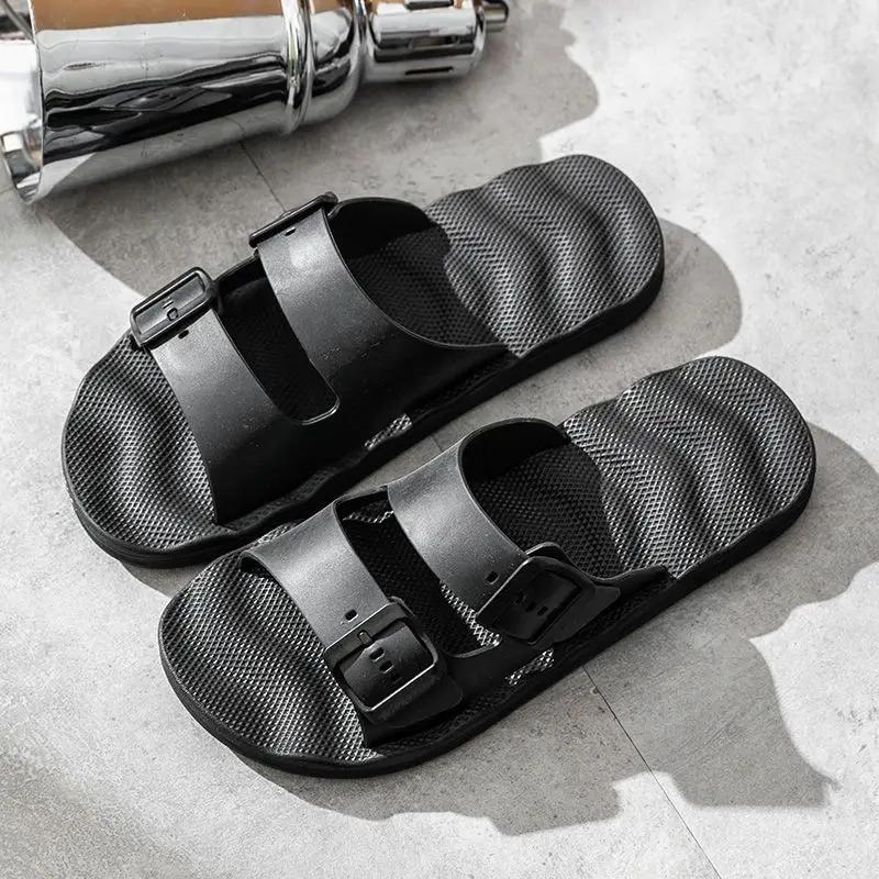 Fashion Slides Eva Pvc Platform Male Slipper Men's Shoe Designer Luxury 2025 Style Cheap Shoes Liquidation Trend Elegant Adult Fashion