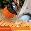 Insulated Braised Teapot Ceramic Inner Pot Smart Braised Teapot 316 Stainless Steel Tea Water Separation Household Portable Insulated Pot