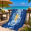 Leicester City Football Club Strandtuch Mikrofaser Strandtuch, Leicht und Schnelltrocknend, für Sommerreisen, Schwimmbad Fan Geburtstagsgeschenk