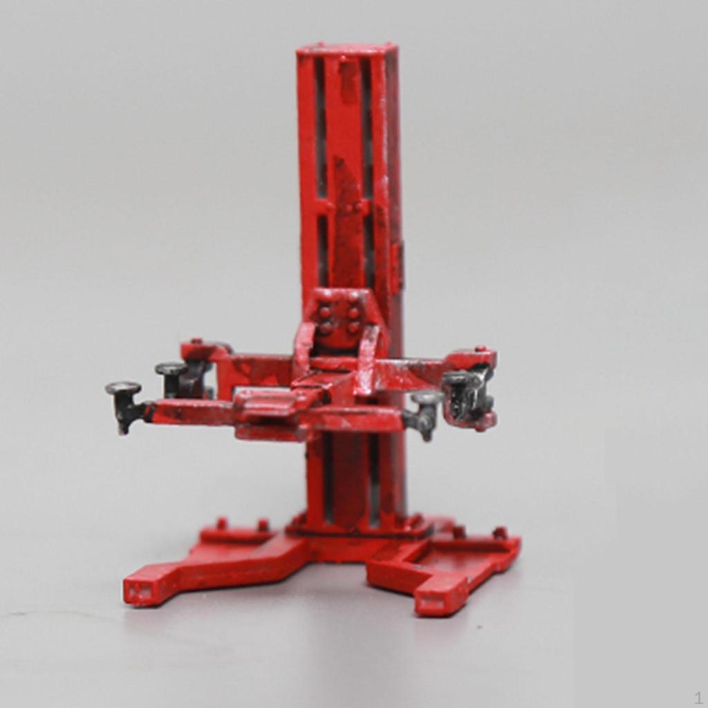 1:64 Scale Car Lift Model 1/64 Miniature Creative Collection Micro Scene Display