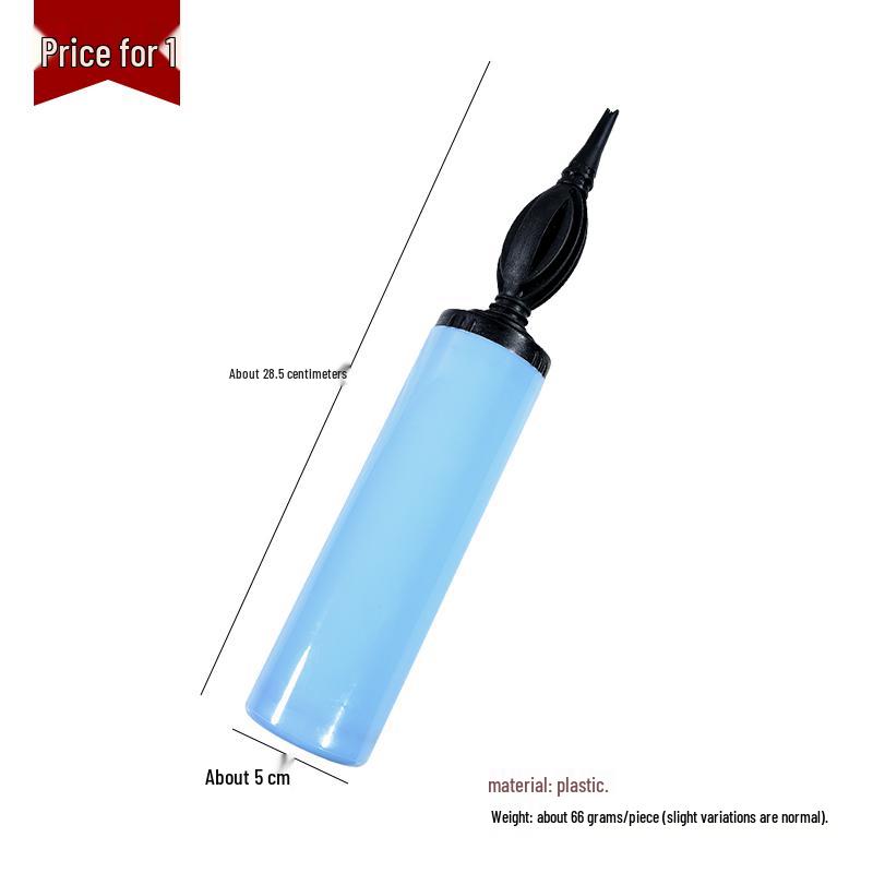 Latex Aluminum Balloon Pump: Manual Inflatable Air Pump for Balloons and Swimming Rings