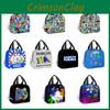 Rainbow Friends Cartoon Style Lunch Bag Thick Aluminum Foil Insulated Picnic Bag