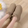 Fashion Winter Women's Short Plush Warm Snow Boots Faux Fur Ankle Boots for Women 2024 Casual Low Heel Short Boots