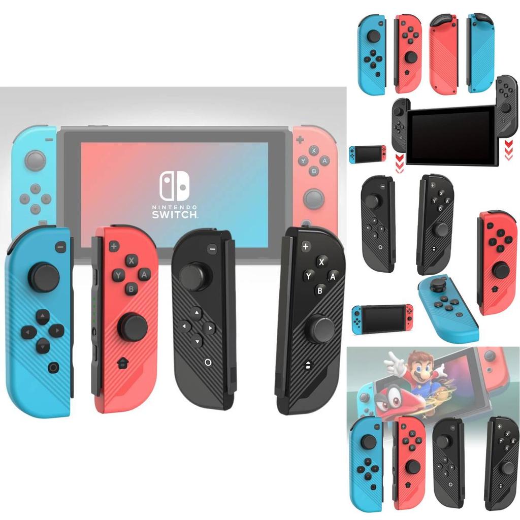 Botões de Cristal Joy-con Versáteis para Switch Controlador com Fio para Jogabilidade sem Esforço