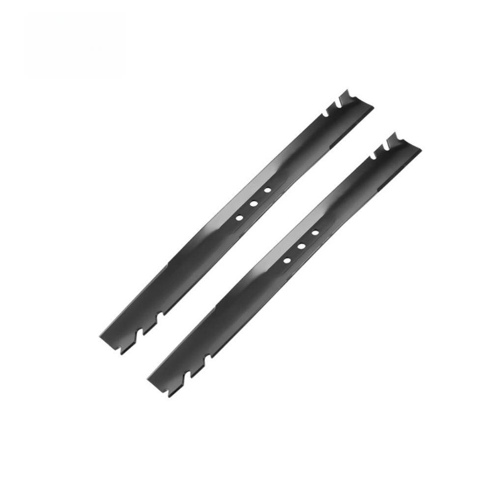 Mower Replacement Blade 59534P Two Pieces for Recycler Models with Tooth Mulcher Design Compatible with Part 108 9764 03