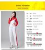 Autumn Winter Chinese Patriotic Five-Star Sports Fitness & Dance Teamwear Set
