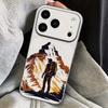 Mountain Road Print Leather Lanyard Case For iPhone 18 Pro Max 17 16 15 14 13 Pro Max Luxury Hybrid TPU+PU Anti-skid Soft Phone Cover