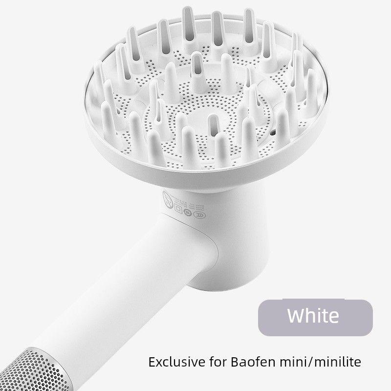 Suitable for Laifen Hair Dryer Mini Magnetic Diffuser Nozzle for Curling, Volumizing, and Drying [Leifen Mini Exclusive] Drying Cover-White