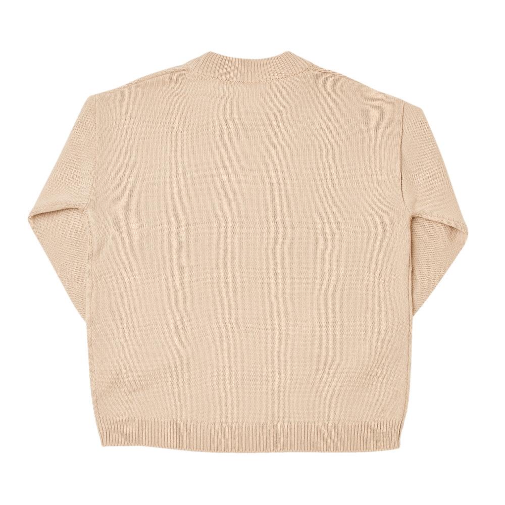 Dikeolteu Symbol Logo Knit - Beige