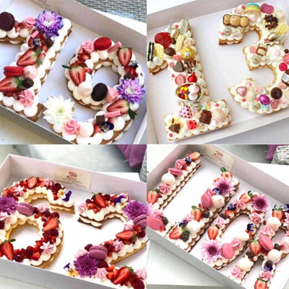 Fondant Birthday Muffin Mould Maker Wedding Pastry Tools Bakeware Cake Decorating Tool Cake Mold