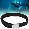 Diving Weight Belt Snorkeling Webbing Strap Waist Belt  with Adjustable Stainless Steel Buckle for Scuba Diving Supplies