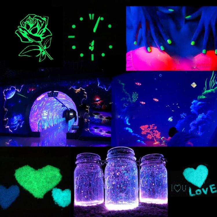 Luminous Pigment Powder Skin Safe and Durable Suitable for Resin Craft Festival