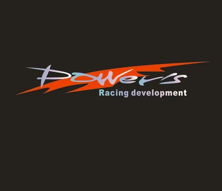 NEW Racing Development Car Sticker Stylish Power's Racing Development Sports Sticker Car Reflective Waterproof Decal