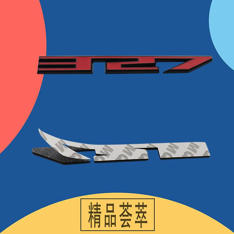 3D Premium 327 for car Hood Fender trunk Tail Rear Bonnet Nameplate Decal Emblem Badge Sticker