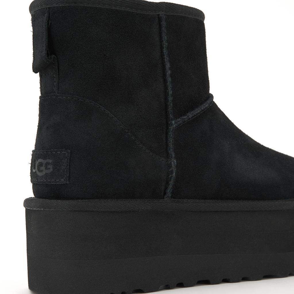 UGG Klasické Mini Platformní Boty Černé Dámské Tenisky 1134991-BLK