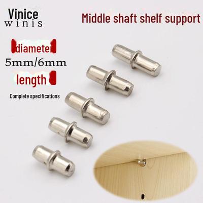 Supporto Mensola Asse Centrale, 5cm Divisorio Armadio Accessorio Ferramenta Mobili