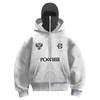Y2K Oversized Hoodie Men Women Fleece Lined Cartoon Print Casual Streetwear
