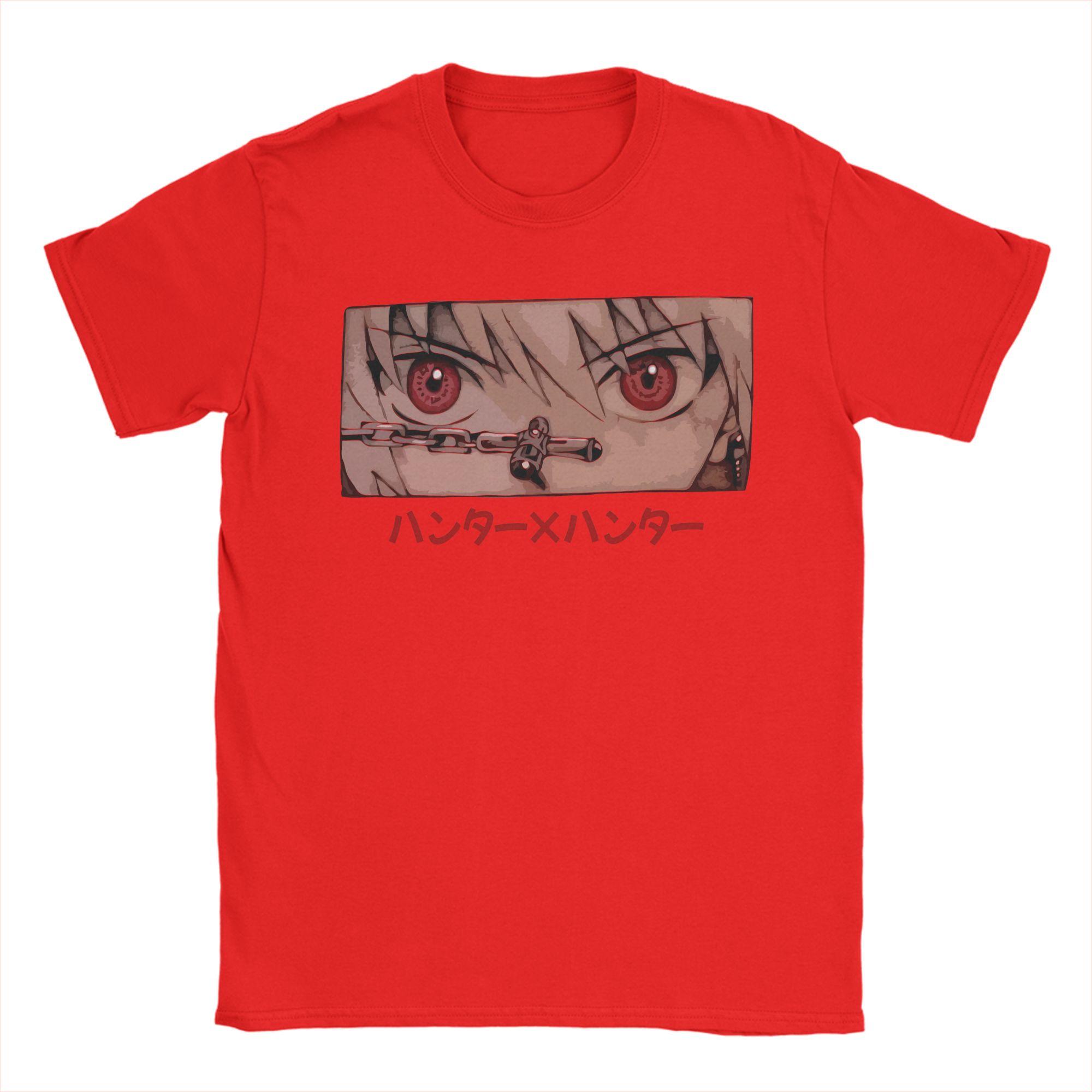 

Unisex TShirts Kurapika Hunter X Hunter Novelty Cotton Tees Short Sleeve T Shirts Round Neck Clothing 6XL S