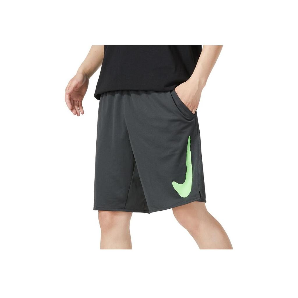 Nike Logo Print Breathable Casual Shorts Men Bottoms Black FB7949-060