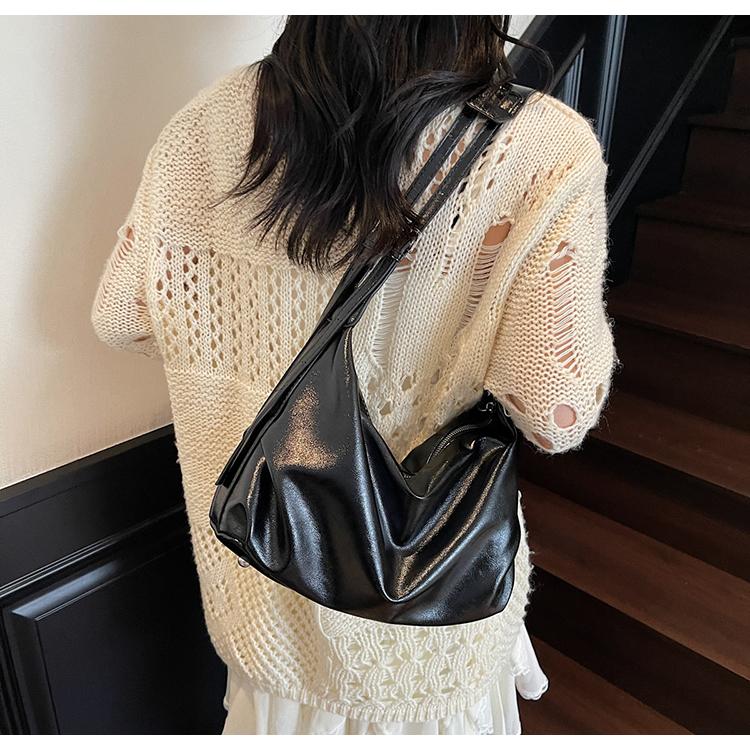 PU Solid Color Zipper Casual Crossbody Bags Temperament Fashi Ladies Bags Sale 2026 Brand Large Capacity Versatile Handbags