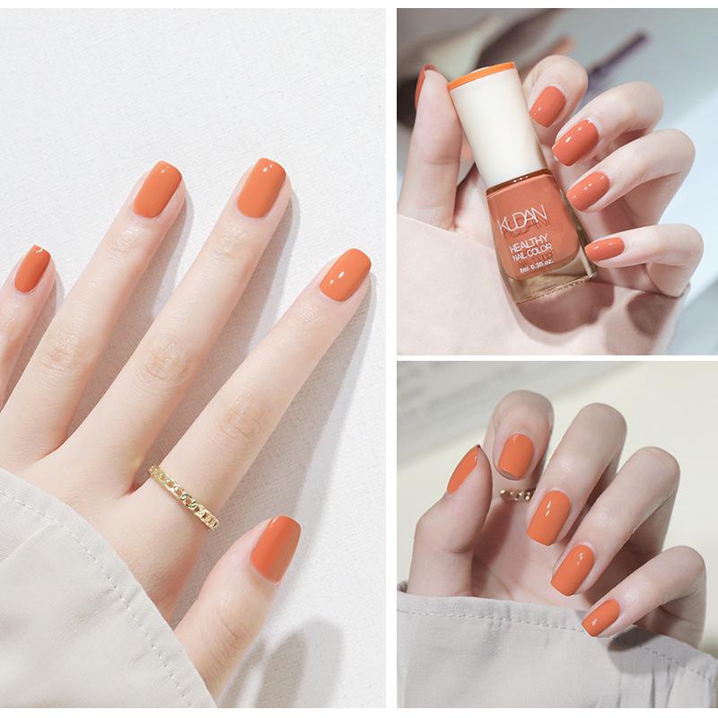 Cool Dan Long-Lasting, Quick-Dry, Peelable Nail Polish for Autumn & Winter