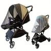 Full-cover Baby Stroller Mosquito Net Cover Sunshade Windshield Mesh Gauze Curtain Trolley Mosquito Net Stretchable Mosquito Net
