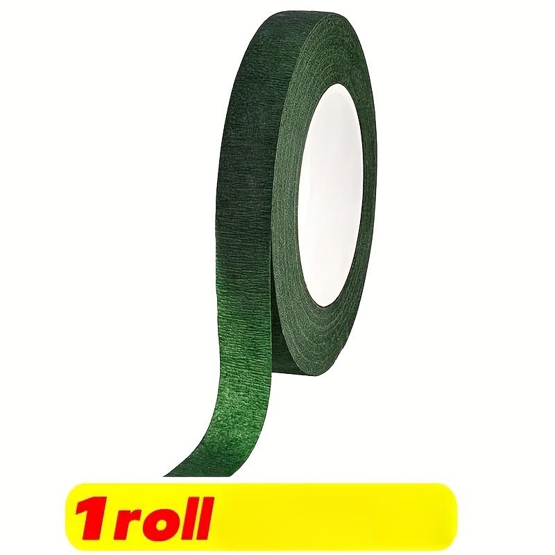1/5/10 rolí zelená samolepicí květinová balicí papírová páska pro DIY květiny, svatební dekorace a květinářství