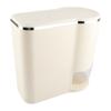 Boîtes à Riz Pression Blanc Crème Anti-Insectes Anti-Humidité Seau de Stockage pour Riz Usage Domestique Seau de Stockage pour Riz