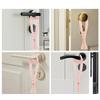 Cat Door Holder Latch Adjustable Dog Door Stopper Elastic Gate Lock Flex Latch Strap Keep Dog Out From Entering Pet Gate Supply