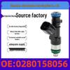 Fuel Injector FJ765 Compatible with Ford Explorer 0280158056