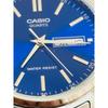 Used [CASIO] Casio MTP-1239DJ | Blue Dial | Quartz Watch | Men's | Working Item | New Battery Replaced |