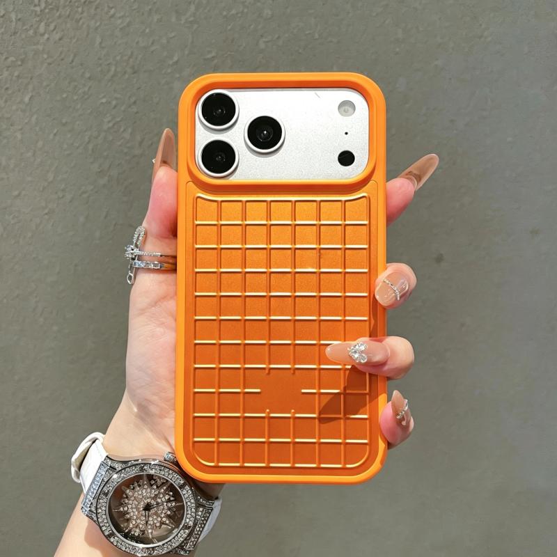 3D Luggage Aluminum Alloy Grid Phone Case for IPhone 18 Pro Max 17 Pro Max for Rimowa Shockproof Anti Scratch Protective Cover