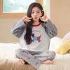 100% Cotton Girls Pajama Set Long Sleeve Round Neck Loose Fit Princess Style Kids Ages 8 Home Wear