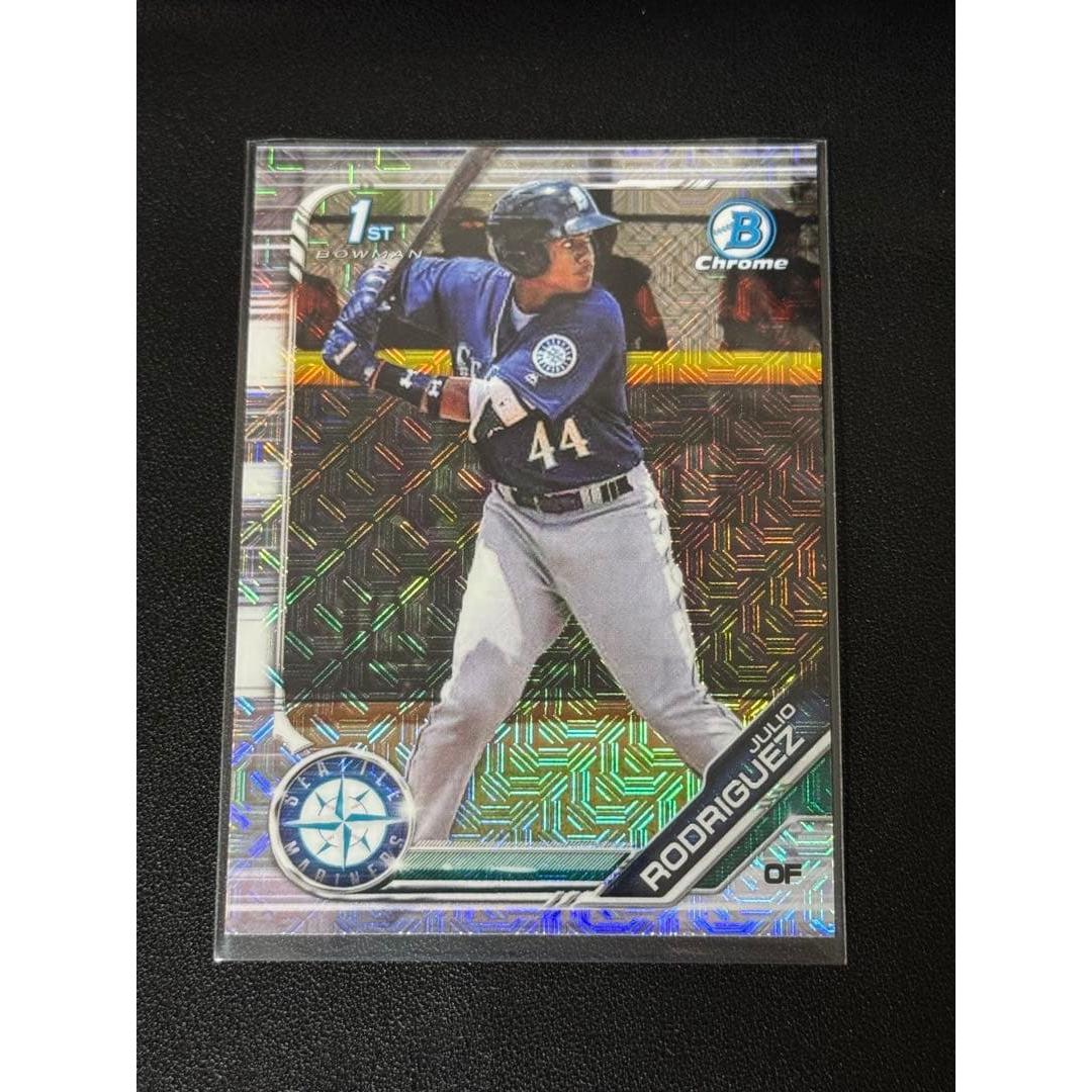 Used 2019 Bowman Chrome Julio Rodriguez Mojo