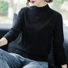 Rollkragenpullover Herbst Winter Gestrickte Pullover Frauen Pullover Beiläufige Lose Lange Ärmel Einfarbig Weibliche Jumper