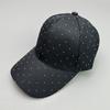 Cappellino da Baseball Elegante Versatile da Donna con Strass Glitterati, Cappellino Parasole per lo Sport