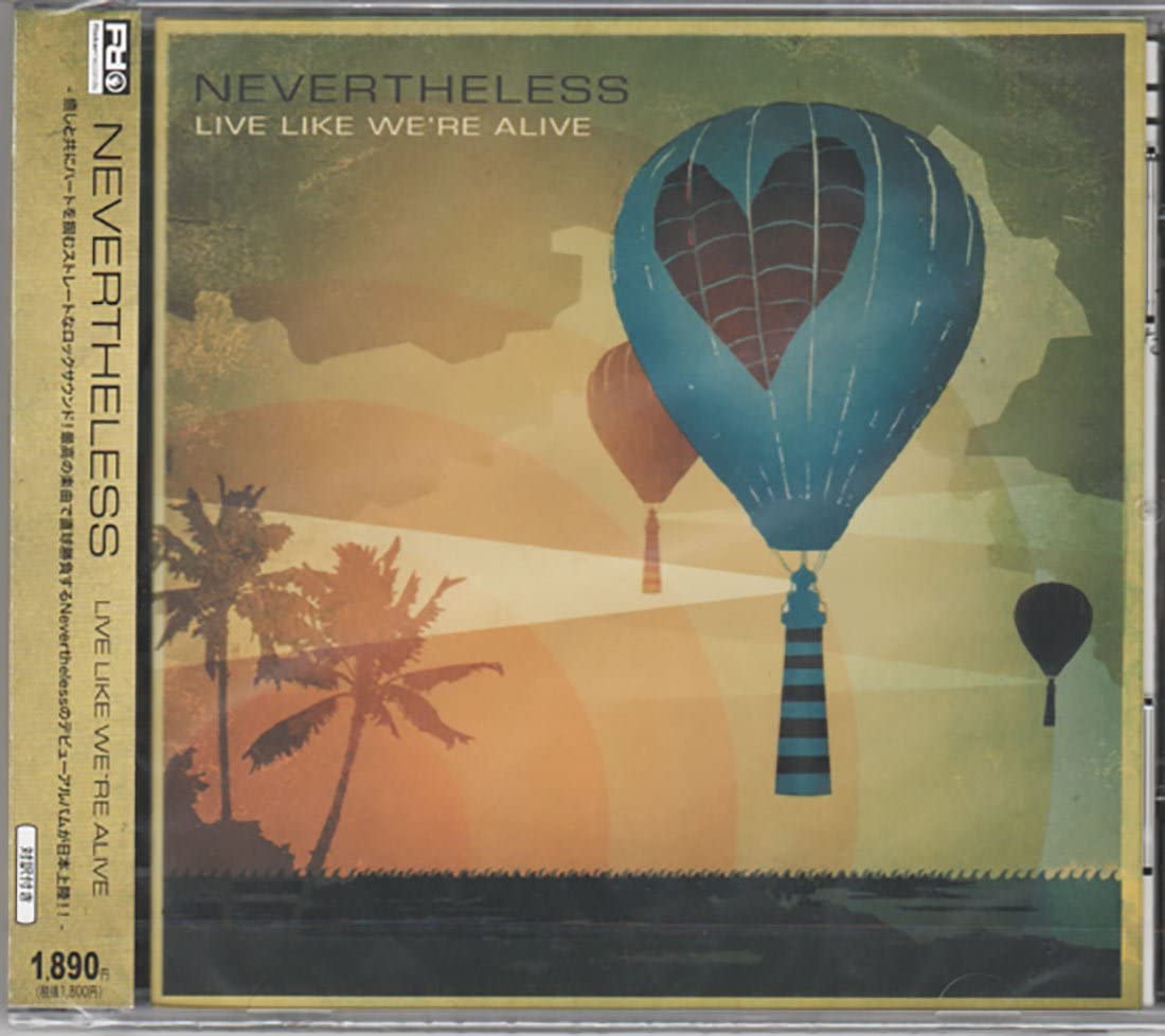 

CD NEVER CERES - Live Like We re Alive BIGMJ0063 Japan ObiMusic Others Used