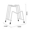 ZISIZ Multi-Functional Kitchen Draining & Cutting Board Storage Rack