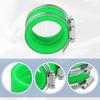 ACROPIX 45mm innerdiameter Gummi Midori Motorcykel Förgasare Adapter Insug Rör Grenrör Adapter Stövelhylsa Gränssnitt (Förpackning med 2 klämmor)