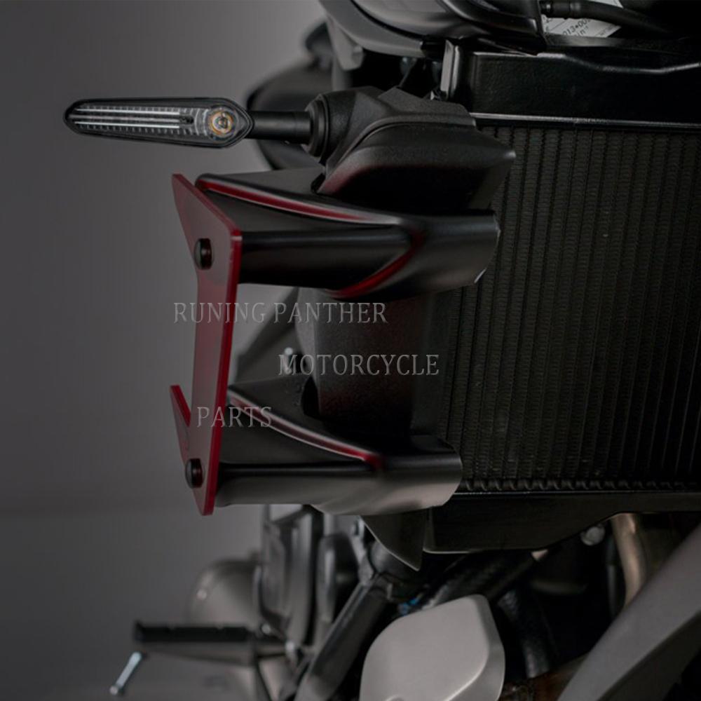 MT-07 NOU Piese de motociclete Side Downforce Naked Spoilere Aripa Fixa Carenat Aripi Deflectoare pentru Yamaha MT07 MT