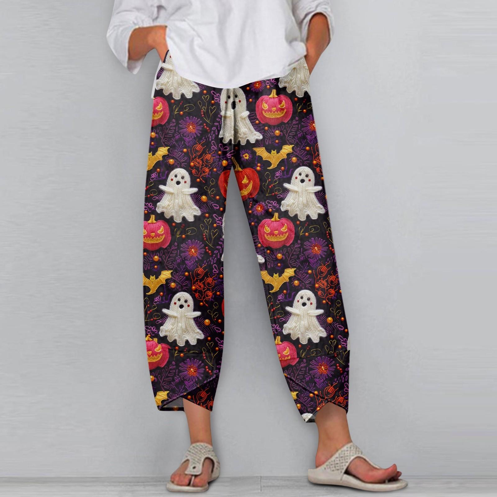 

Women s Pants With Pockets Casual Trousers Pants For Women Summer Casual Wide Leg Elastic Waist Pants With Pockets M