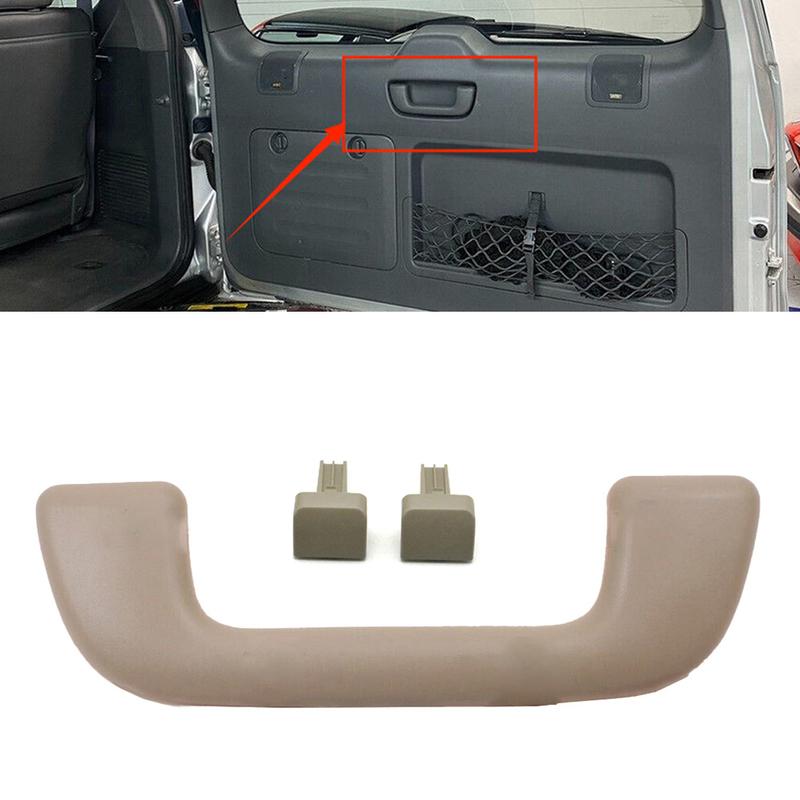 Reliable Rear Door Handle Set with Clips for Toyota For Land For Cruiser 120 2003 2009 and For Lexus GX470 2003 2009