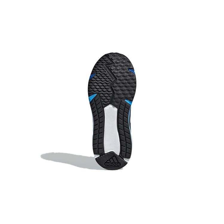 adidas Fortafaito Slip Resistant Low Top Kids' Running Shoes Black Blue White Kids' EE7313