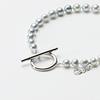 [Moon Label] Baroque Pearl Bracelet 5.0mm Baby PearlAkoya Pearl Bracelet for Women, Men, and Unisex Pearl Bracelet [Gift Wrapped]