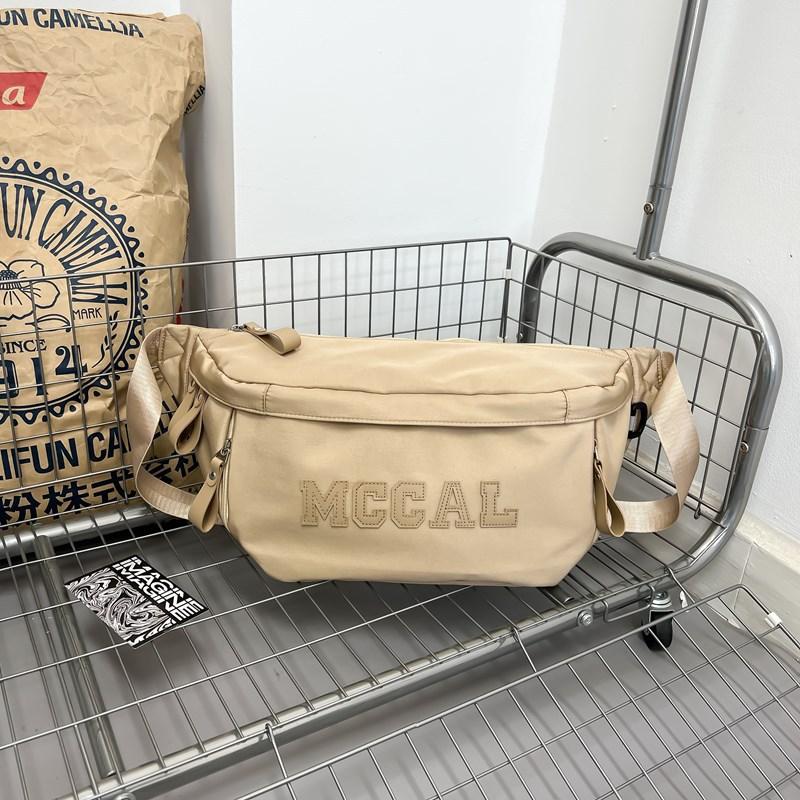 Versatile Sports and Casual Student Waist Bag Men's Trendy Shoulder Bag Breast Bag