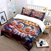 Cozy evening dinner scene Bedding Set for Kids Luxury Gift 3pcs Digital Print Comforter Set Soft Comfortable Breathable
