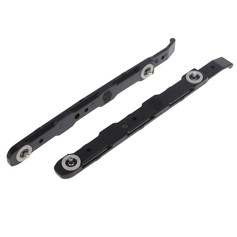 1 par nye svart chassis harddisk montering plastskinner for Cooler Master