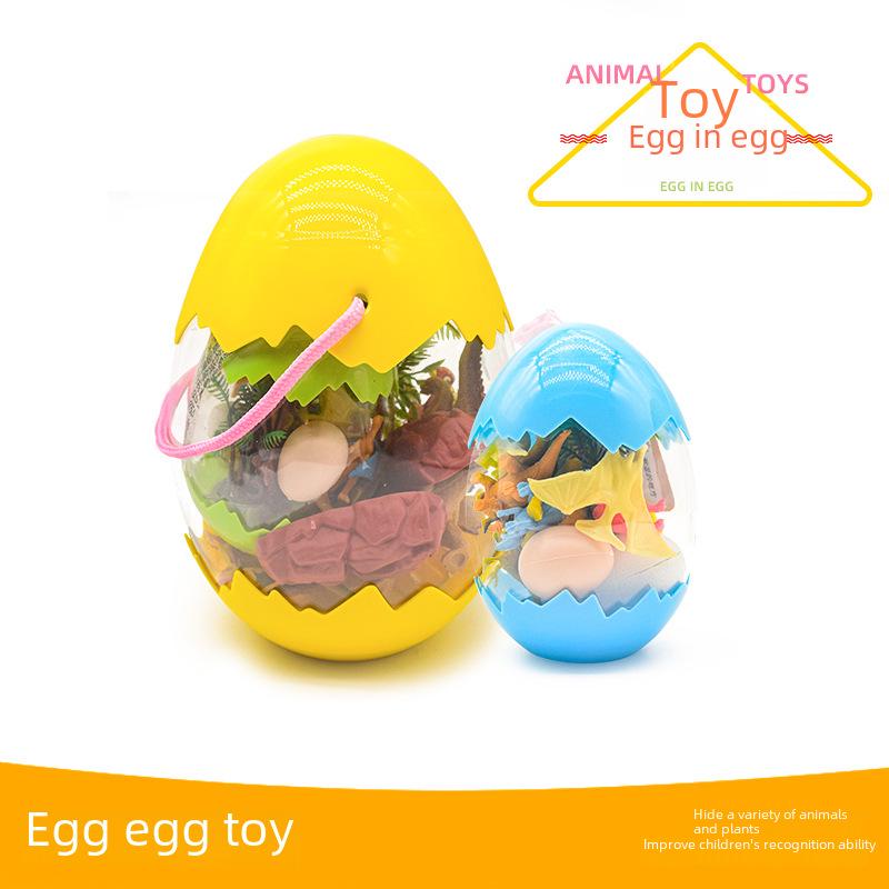 Dinosaur Egg Model: Unique Tyrannosaurus Rex Toy for Children